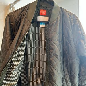 Columbia Green Puffer Insulated Bomber Jacket